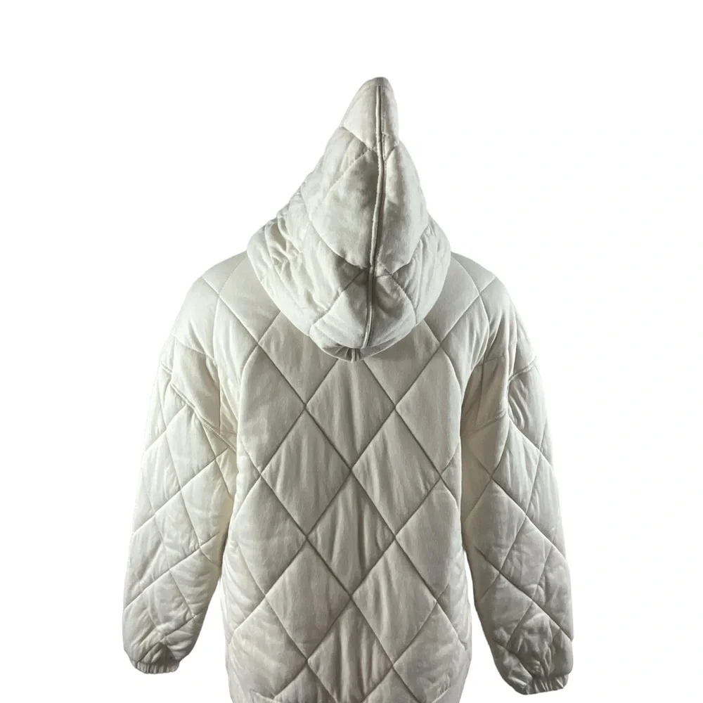 Wild Fable Quilted Puff Hooded Coat